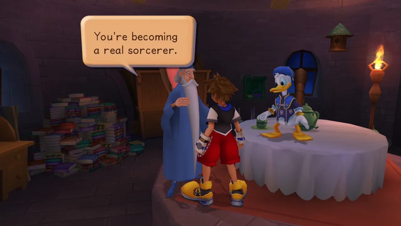 Traverse Town Magician's Study Obtained All Arts Items